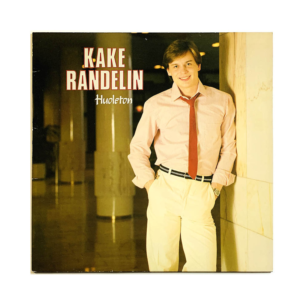 Randelin Kake LP Huoleton  kansi EX levy EX Käytetty LP