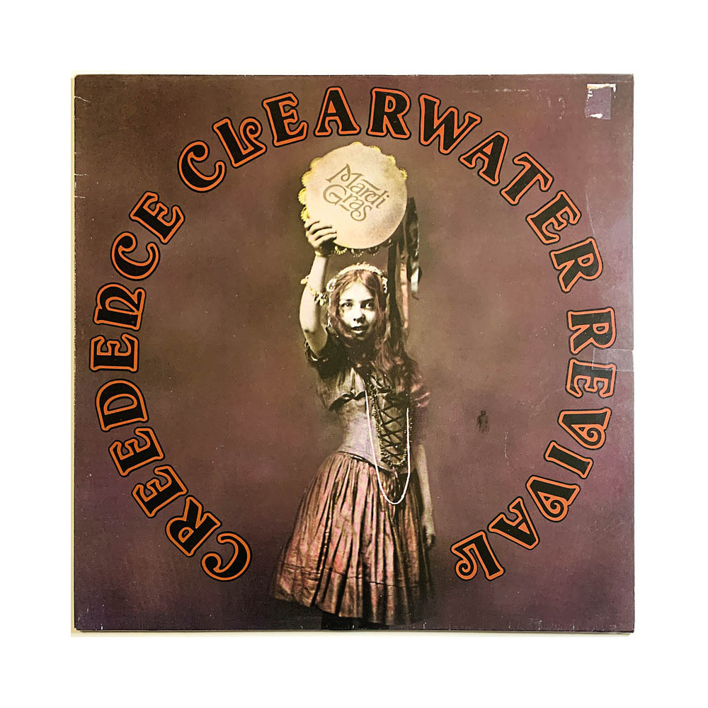 Creedence Clearwater Revival LP Mardi Gras  kansi VG levy EX Käytetty LP