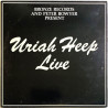Uriah Heep LP Live 2LP  kansi EX levy EX Käytetty LP