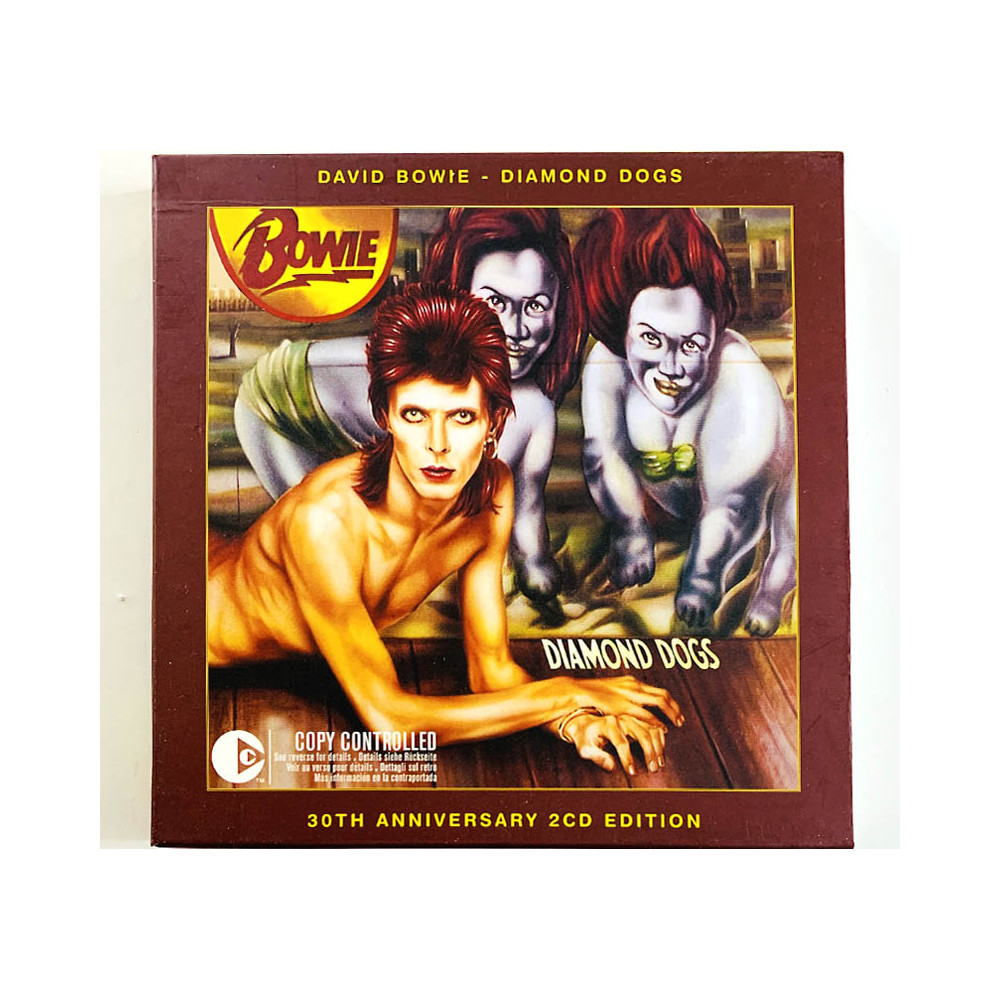 Bowie David CD Diamond Dogs 30th anniversary 2CD  kansi EX levy EX Käytetty CD