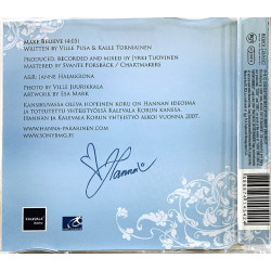 Pakarinen Hanna CD Make believe cd-single  kansi EX levy EX Käytetty CD