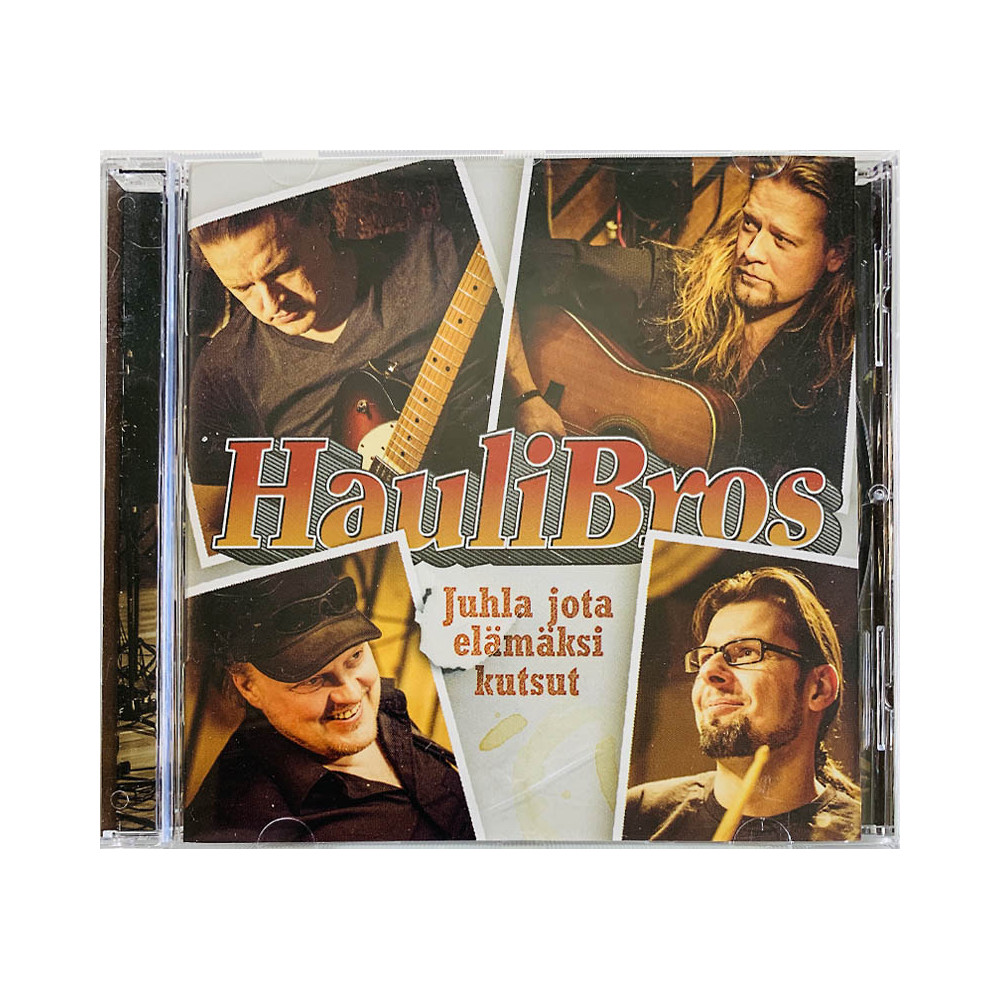 Hauli Bros CD Juhla Jota Elämäksi Kutsut  kansi EX levy EX Käytetty CD