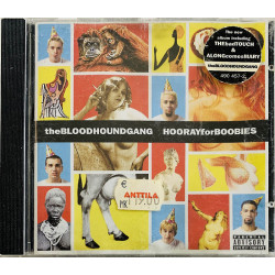 Bloodhound Gang CD Hooray For Boobies  kansi VG+ levy VG+ Käytetty CD
