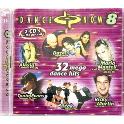 F.R. David, Daze, Jam & Spoon ym. 1997 DAN 489281 2 Dance Now! 8 2CD  CD Begagnat