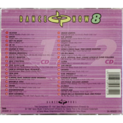 F.R. David, Daze, Jam & Spoon ym. CD Dance Now! 8 2CD   kansi EX levy EX- Käytetty CD