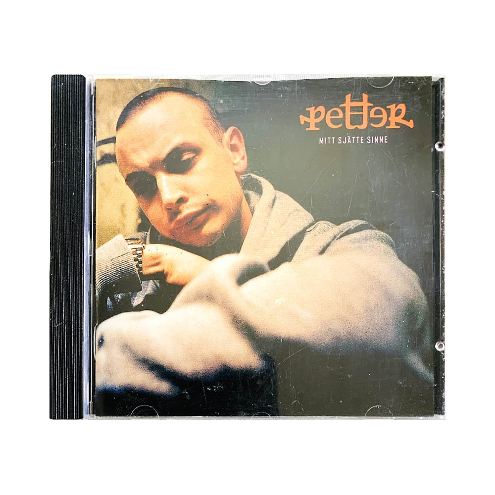 Petter CD Mitt Sjätte Sinne  kansi EX levy EX Käytetty CD