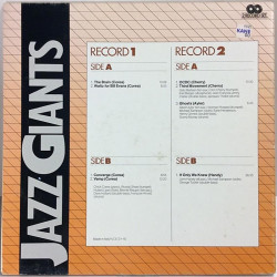 Chic Corea,Dave Holland,Hubert Laws: Jazz Giants 2LP - Begagnat LP