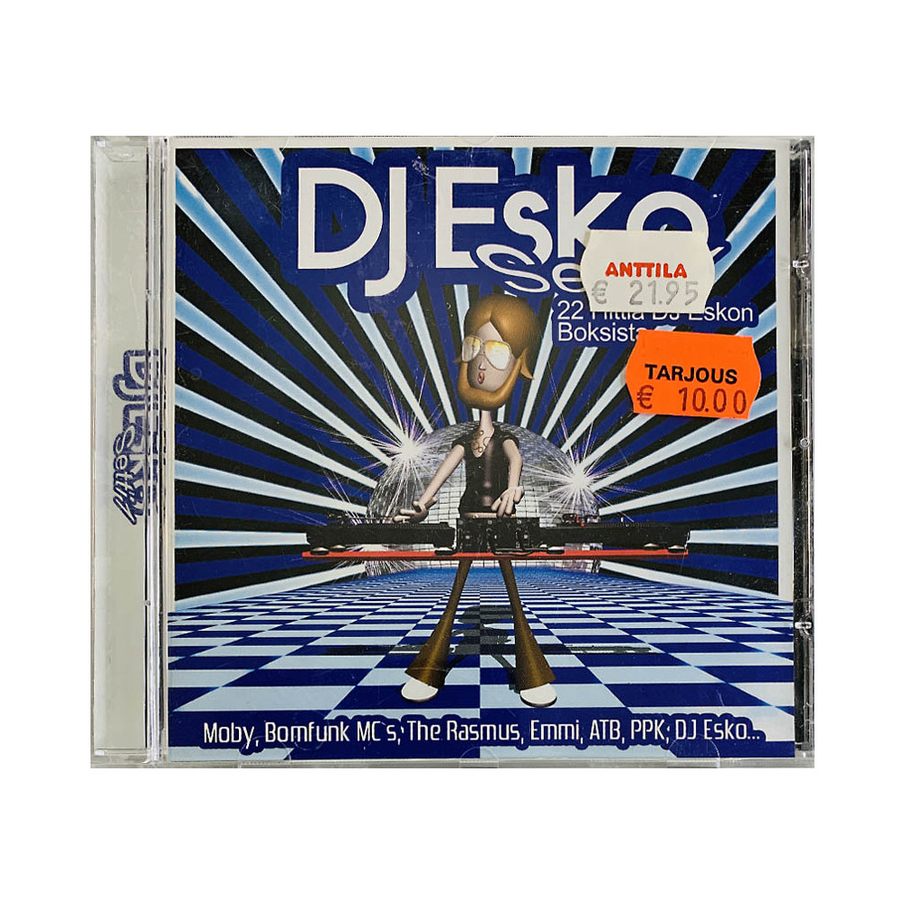 Nylon Beat, ATB, DJ Esko ym. CD DJ Esko Setti 1  kansi EX levy VG+ Käytetty CD