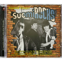 Kontra, Rock-Jerry, Cisse Häkkinen ym. CD SuomiROCKS - Kulman Kundit  kansi EX levy EX Käytetty CD