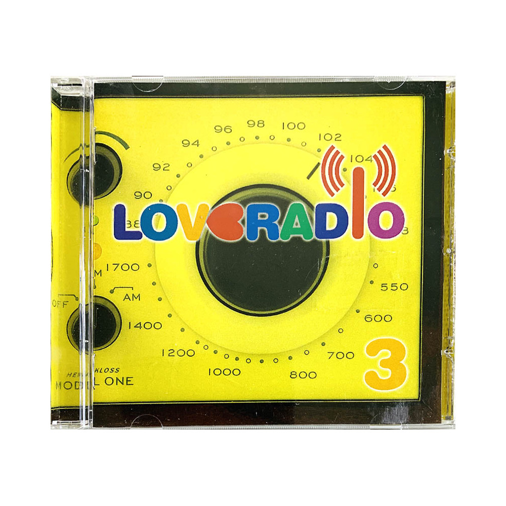 Ellipsi, Made in Sweden, Wigwam ym. CD Loveradio 3  kansi EX levy EX Käytetty CD