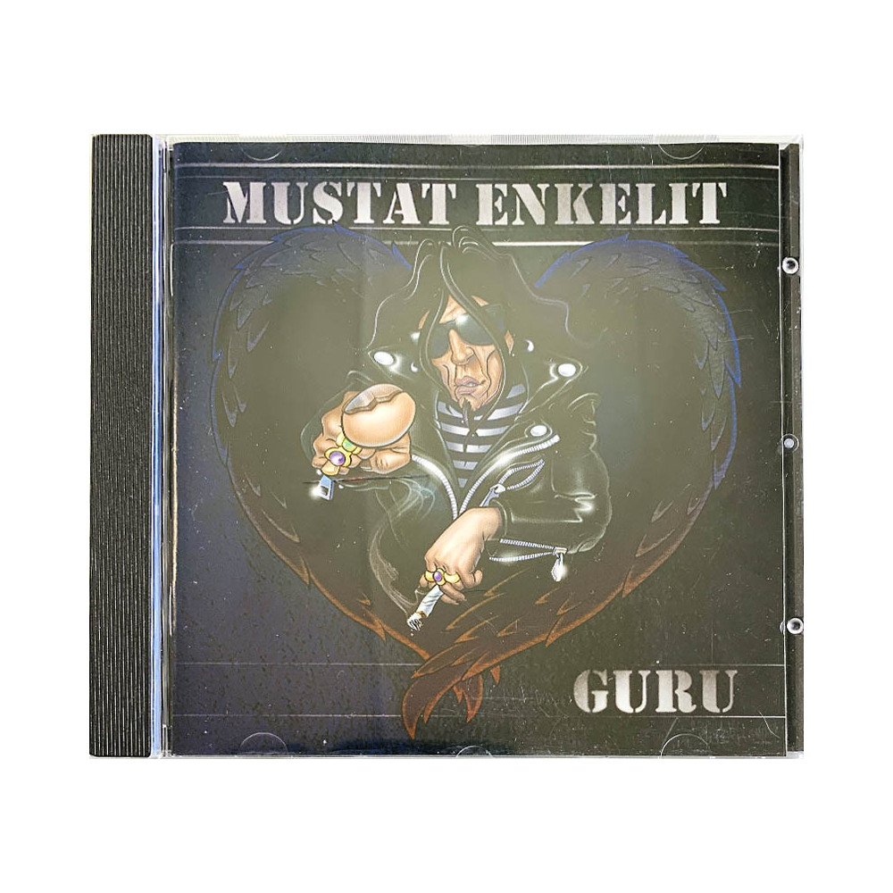 Mustat Enkelit CD Guru  kansi EX levy EX Käytetty CD
