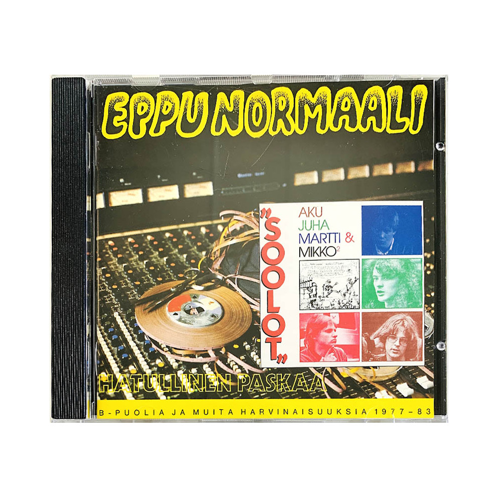 Eppu Normaali CD Hatullinen paskaa + soolot  kansi EX levy EX Käytetty CD