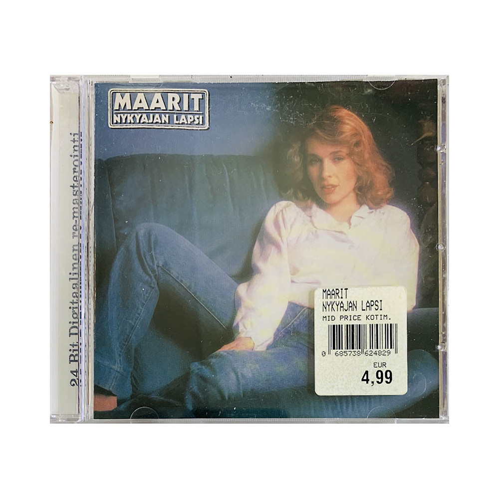 Maarit CD Nykyajan lapsi  kansi EX levy EX Käytetty CD
