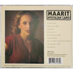 Maarit CD Nykyajan lapsi  kansi EX levy EX Käytetty CD