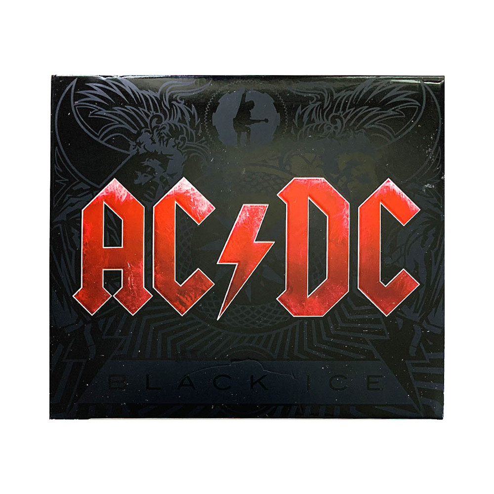 AC/DC CD Black Ice  kansi EX levy EX Käytetty CD
