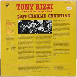 Rizzi Tony & his Five Guitars: plays Charlie Christian - Used LP
