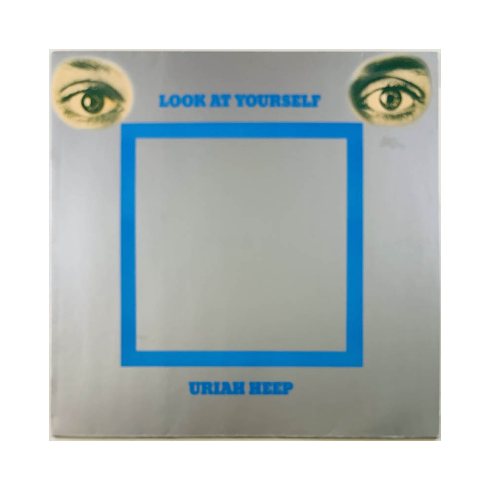 Uriah Heep LP Look at yourself  kansi EX levy EX Käytetty LP