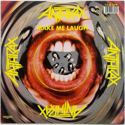 Anthrax 1988 12 IS 379 Make me laugh 12-inch maxi omslag utan vinyl