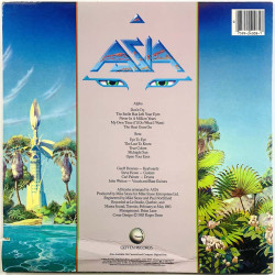 Asia 1983 GHS 4008 Alpha omslag utan vinyl
