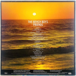 Beach Boys LP kansi Friends  kansi EX- levy ei levyä kansi ilman levyä