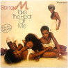 Boney M. LP kansi Take The Heat Of Me  kansi VG levy ei levyä kansi ilman levyä