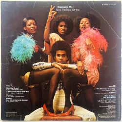 Boney M. LP kansi Take The Heat Of Me  kansi VG levy ei levyä kansi ilman levyä