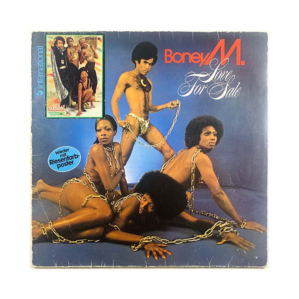 Boney M. LP kansi Love for sale  kansi G+ levy ei levyä kansi ilman levyä