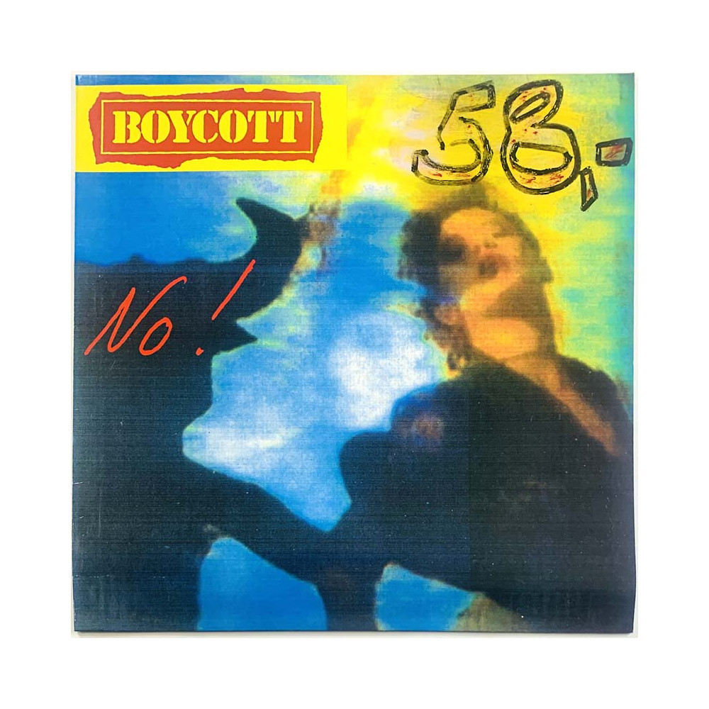 Boycott 1988 WISH 26 No! omslag utan vinyl