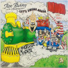 Jive Bunny LP kansi Let's Swing Again  kansi EX levy ei levyä kansi ilman levyä
