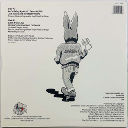 Jive Bunny LP kansi Let's Swing Again  kansi EX levy ei levyä kansi ilman levyä