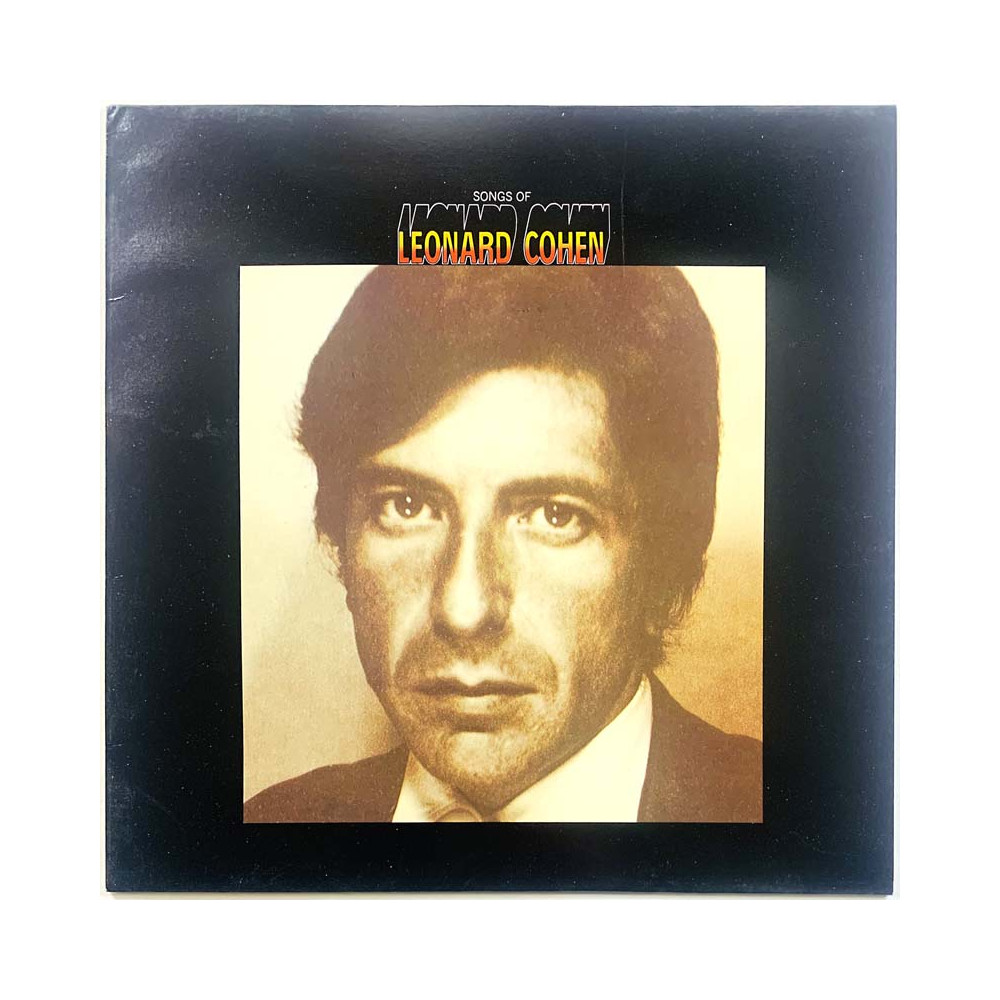 Cohen Leonard LP kansi Songs of  kansi EX- levy ei levyä kansi ilman levyä