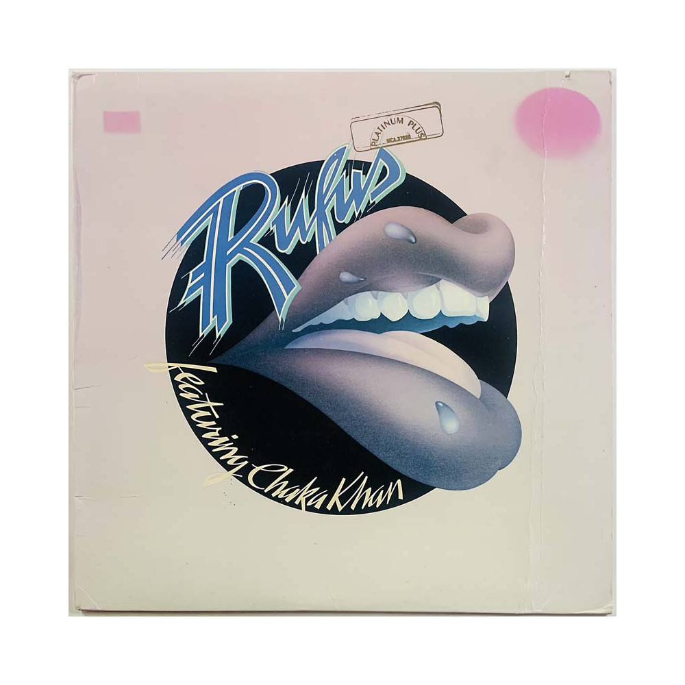 Rufus LP kansi featuring Chaka Khan  kansi G- levy ei levyä kansi ilman levyä