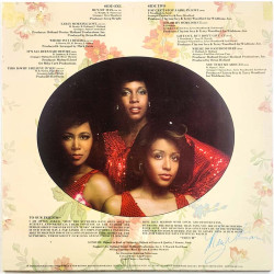 Supremes 1975 M6-828S1 The Supremes -75 omslag utan vinyl