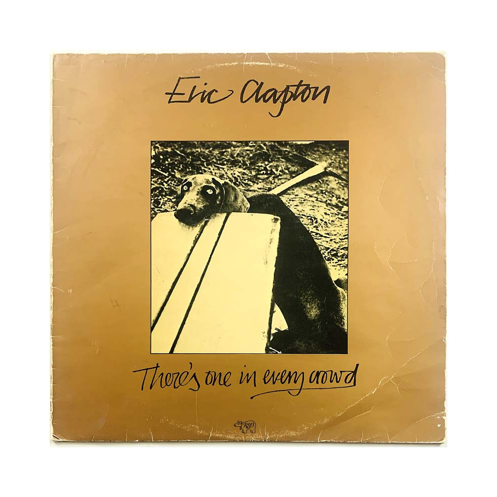 Clapton Eric LP kansi There’s one in every crowd  kansi G+ levy ei levyä kansi ilman levyä