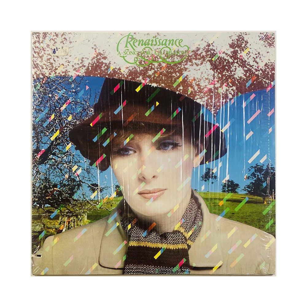 Renaissance LP kansi A song for aal seasons  kansi VG levy ei levyä kansi ilman levyä
