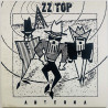 ZZ TOP LP kansi Antenna  kansi EX- levy ei levyä kansi ilman levyä