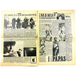 Stump 1966 No 1 Markku Veijalainen, Jussi ja Eero & Boys aikakauslehti