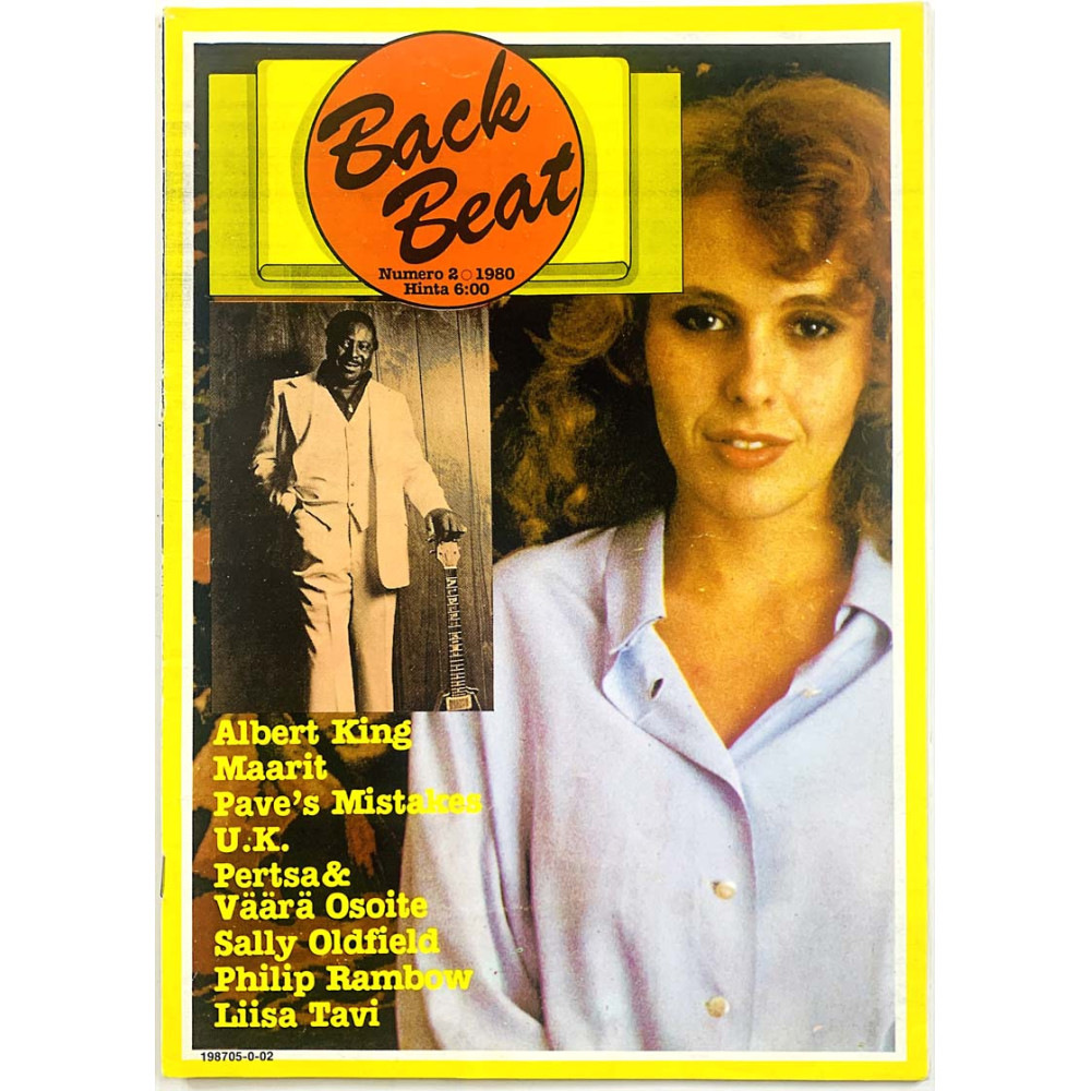 Back Beat 1980 2 Albert King, Maarit, Liisa Tavi aikakauslehti