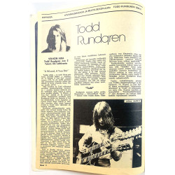 Musa 1975 2 Charlie Parker, Todd Rundgren, Hurriganes aikakauslehti