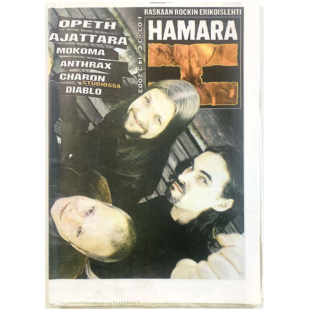 Hamara 2003 1/03 Raskaanrockin erikoislehti aikakauslehti