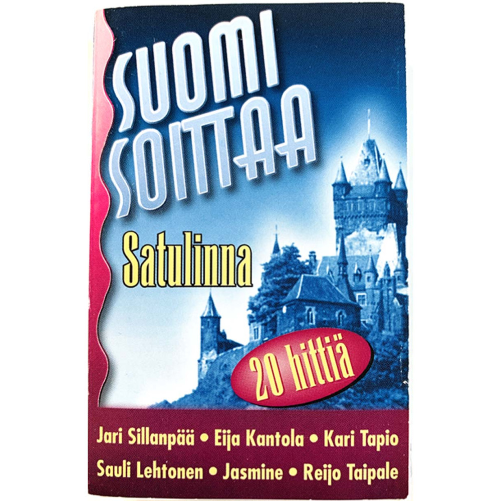 Eija Kantola, Pasi Kaunisto, Souvarit: Suomi soittaa: Satulinna kansipaperi EX- , musiikkikasetin kunto EX käytetty kasetti