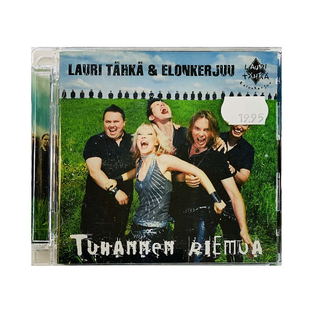 Tähkä Lauri & Elonkerjuu CD Tuhannen Riemua  kansi EX levy EX Käytetty CD