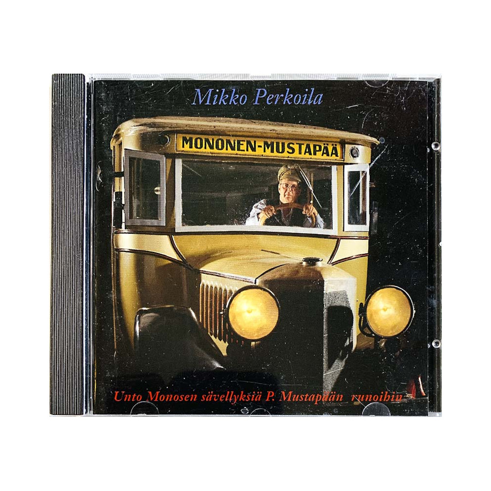 Perkoila Mikko CD Mononen-Mustapää  kansi EX levy EX Käytetty CD