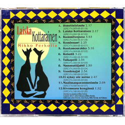 Perkoila Mikko CD Laiska kottarainen  kansi EX levy EX Käytetty CD