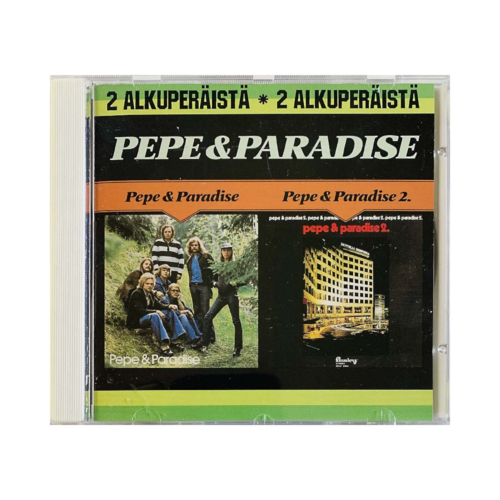Pepe & Paradise CD Pepe & Paradise + Pepe & Paradise 2  kansi EX levy EX Käytetty CD