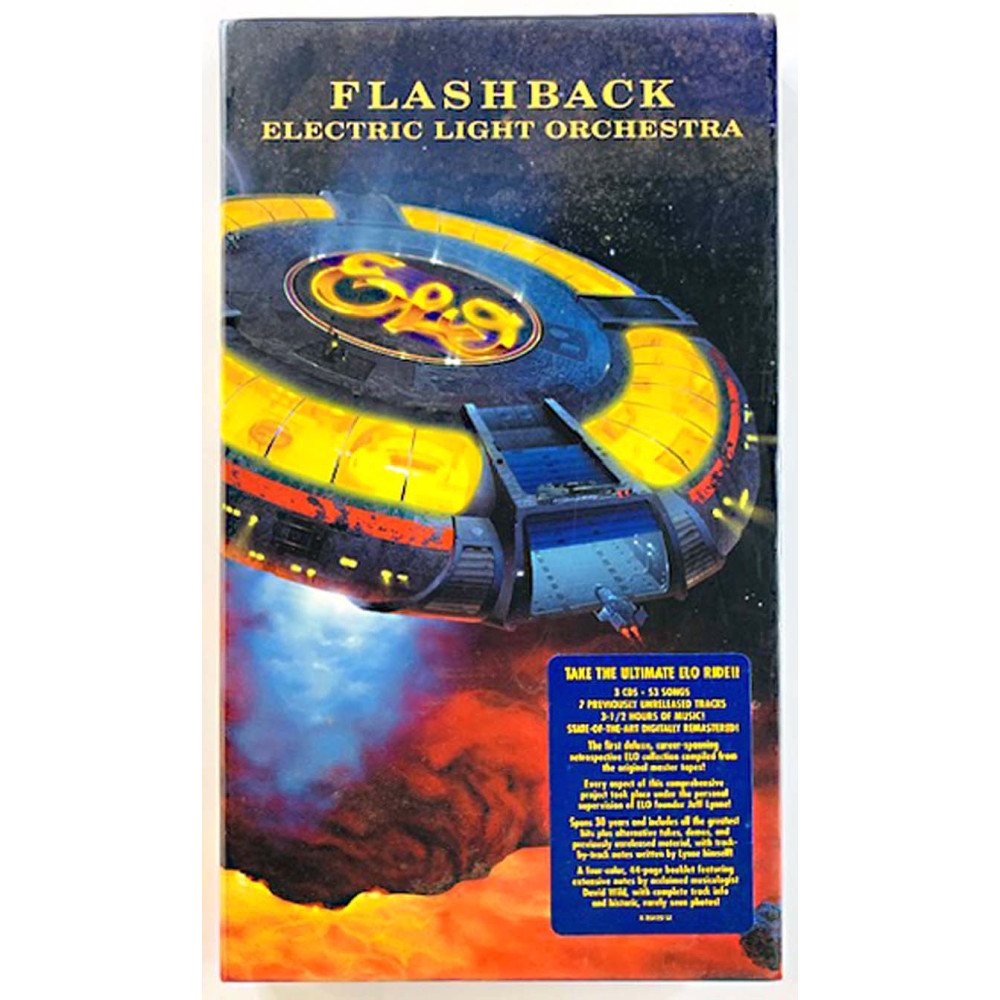 Electric Light Orchestra CD Flashback 3CD  kansi EX levy EX Käytetty CD