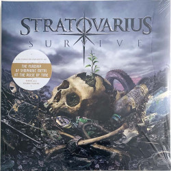Stratovarius 2022 0212809EMU Survive violent transparent vinyl 2LP LP