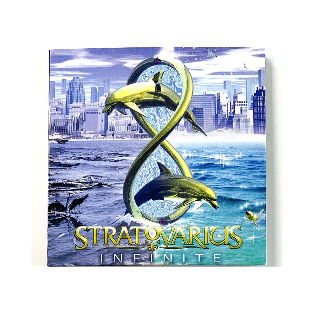Stratovarius CD Infinite / Intermission 2CD  kansi EX levy EX Käytetty CD