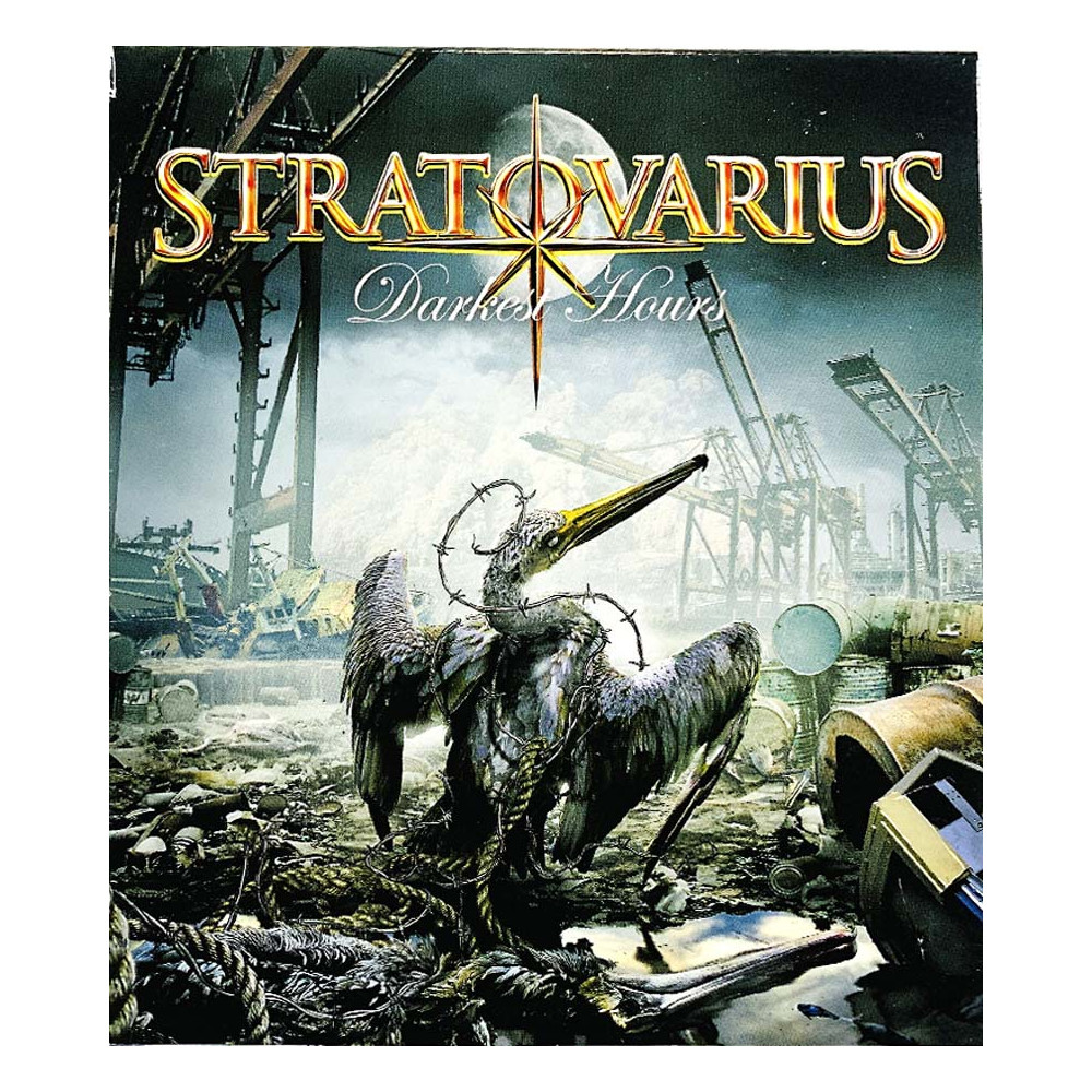 Stratovarius CD Darkest hours CD EP  kansi EX levy VG+ Käytetty CD