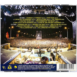 Iron Maiden CD Flight 666 the original soundtrack 2CD  kansi EX levy EX Käytetty CD